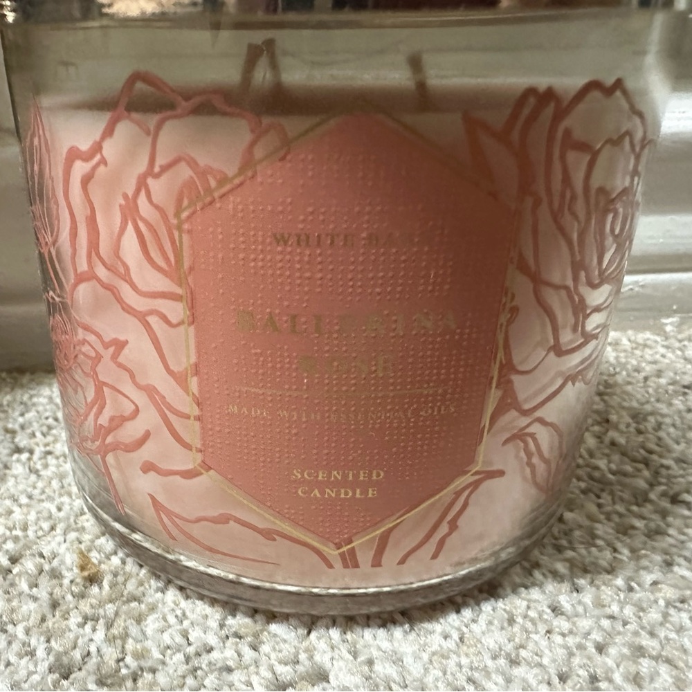 Bath and Body Works Ballerina Rose Candle